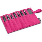 GOKOS®️ Käärittävä meikkipussi Grey&pink
