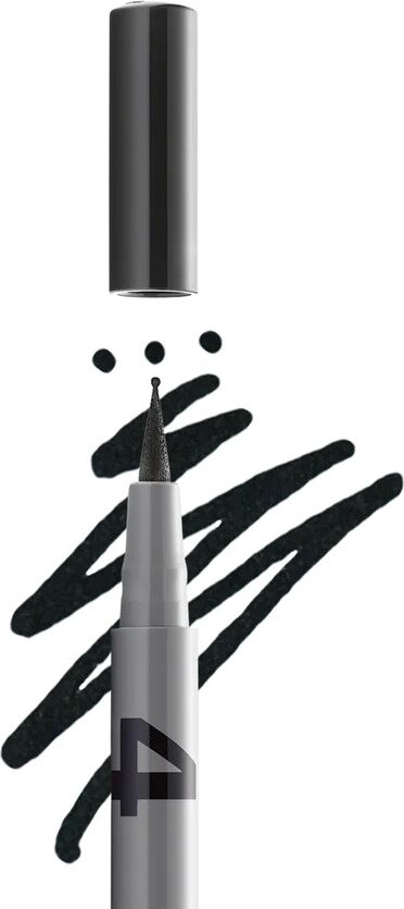 GOKOS®️ EyeLiner heavy black Ball point 402