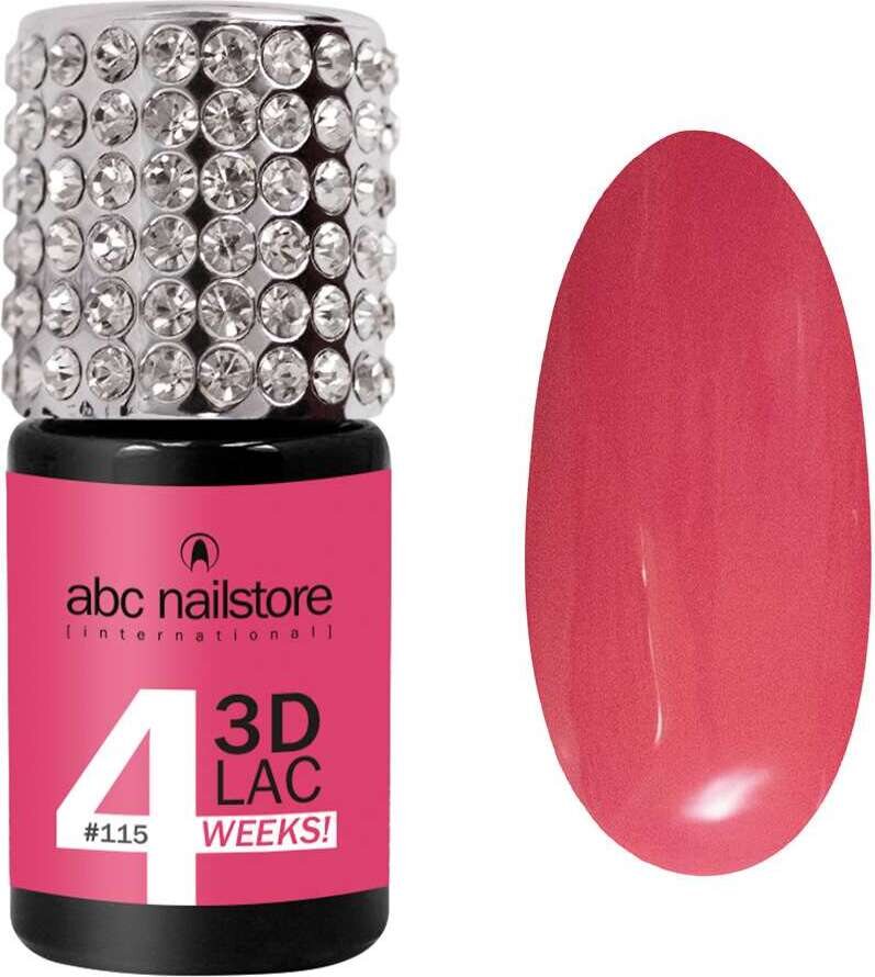 ABC-Nailstore GmbH 3DLAC 4WEEKS Värilakat 8 ml Pink patty #115