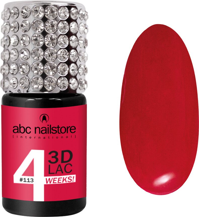 ABC-Nailstore GmbH 3DLAC 4WEEKS Värilakat 8 ml Raspberry cake #113