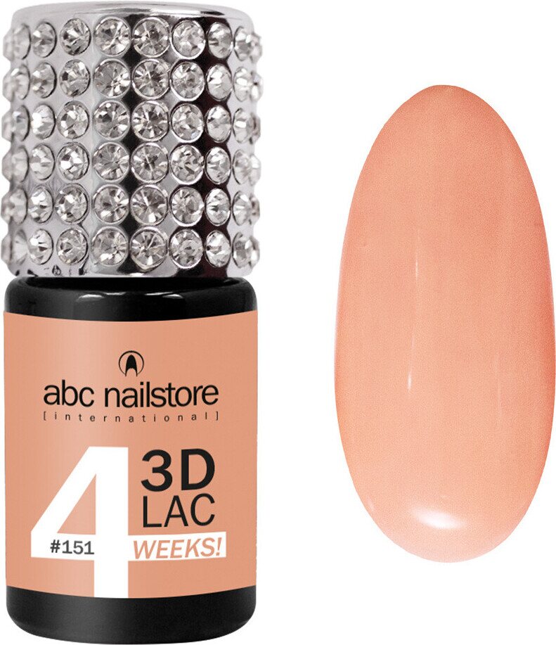 ABC-Nailstore GmbH 3DLAC 4WEEKS Värilakat 8 ml Honey melon #151