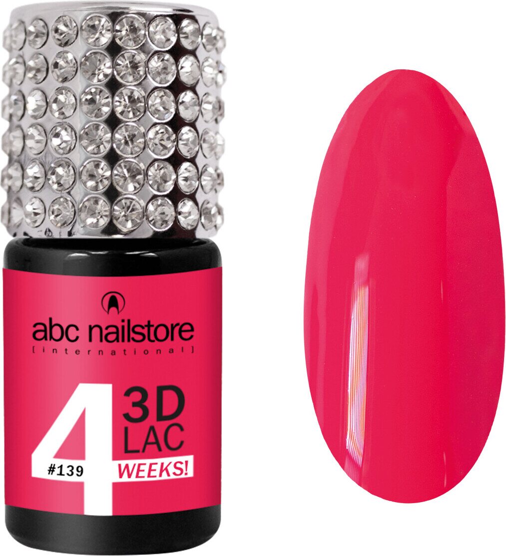 ABC-Nailstore GmbH 3DLAC 4WEEKS Värilakat 8 ml Disco queen #139