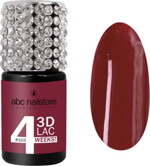 ABC-Nailstore GmbH 3DLAC 4WEEKS Värilakat 8 ml Berry punch #103