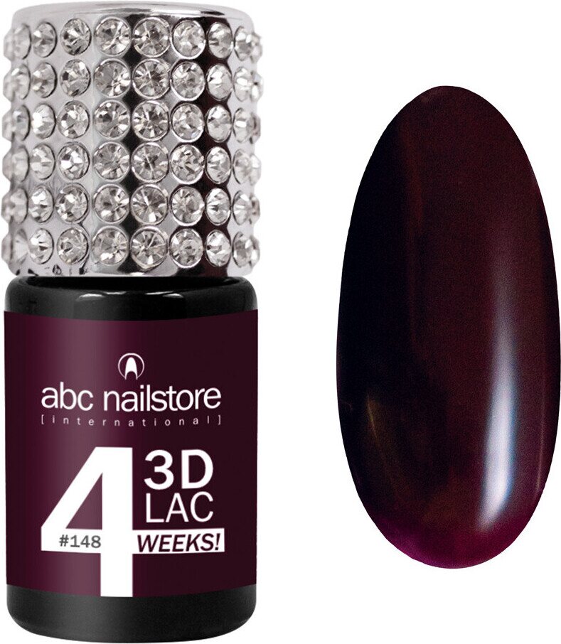 ABC-Nailstore GmbH 3DLAC 4WEEKS Värilakat 8 ml Absolut rouge #148