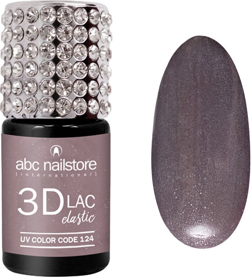 ABC-Nailstore GmbH 3DLAC 4WEEKS Värilakat 8 ml Purple carnation glam #124