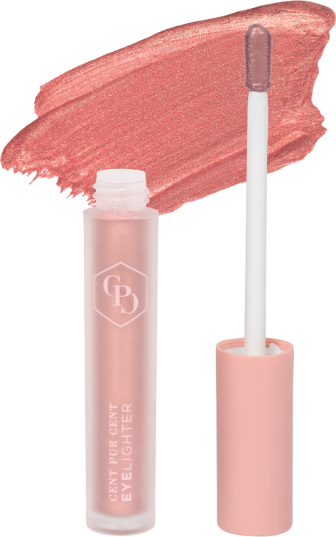 CENT PUR CENT Eyelighter-nestemäinen luomiväri Melted Rose