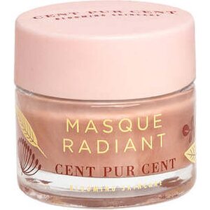 CENT PUR CENT MINI naamio 10 ml Masque Radiant - Pink Clay Mask